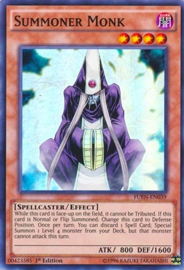 Summoner Monk Fusion Enforcers Yu-Gi-Oh! card
