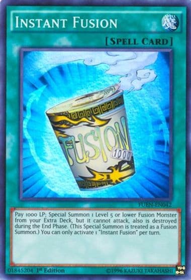 Instant Fusion Fusion Enforcers Yu-Gi-Oh! card