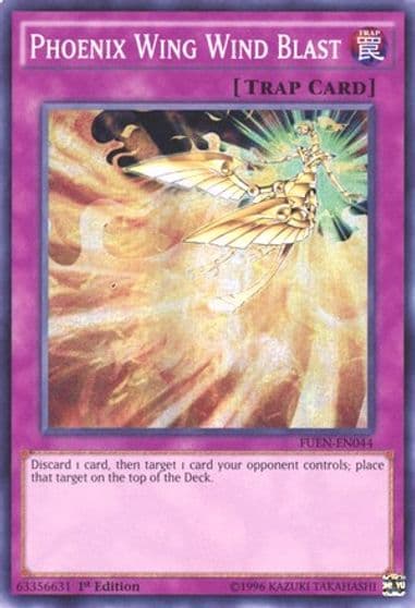 Phoenix Wing Wind Blast Fusion Enforcers Yu-Gi-Oh! card