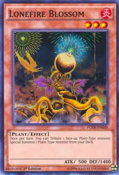 Lonefire Blossom Fusion Enforcers Yu-Gi-Oh! card