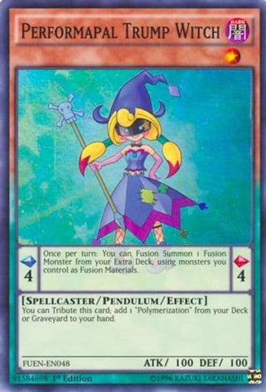 Performapal Trump Witch Fusion Enforcers Yu-Gi-Oh! card