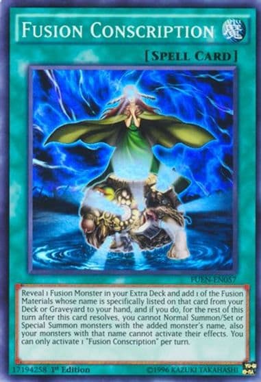 Fusion Conscription Fusion Enforcers Yu-Gi-Oh! card