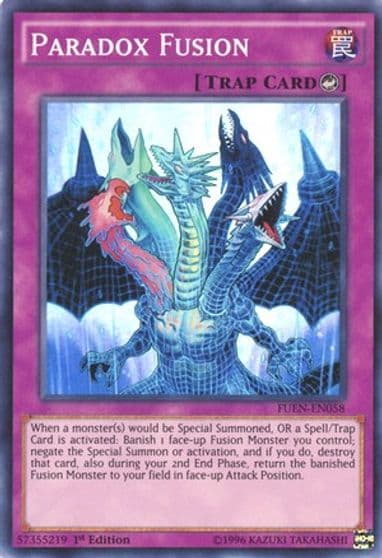 Paradox Fusion Fusion Enforcers Yu-Gi-Oh! card