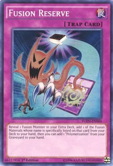 Fusion Reserve Fusion Enforcers Yu-Gi-Oh! card