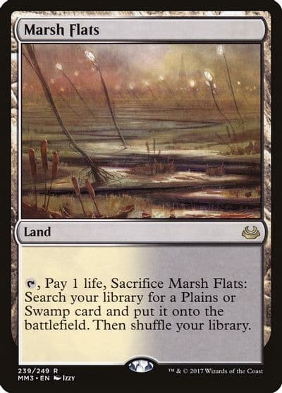 Marsh Flats Modern Masters 2017 Magic card