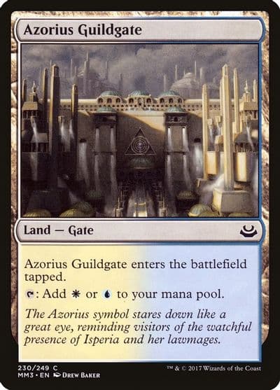 Azorius Guildgate Modern Masters 2017 Magic card
