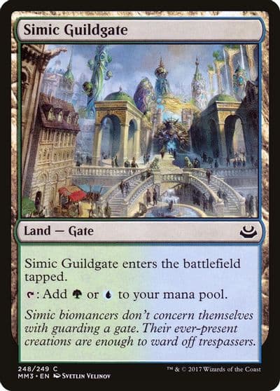Simic Guildgate Modern Masters 2017 Magic card
