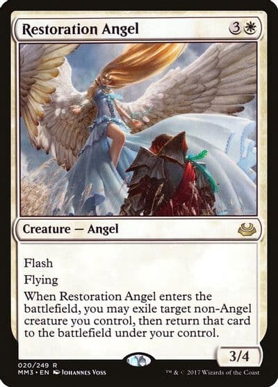 Restoration Angel Modern Masters 2017 Magic card