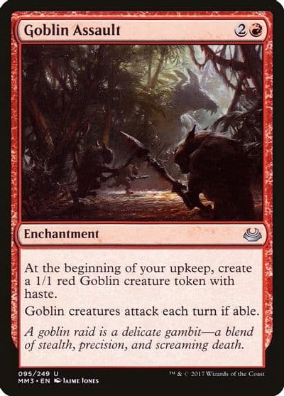 Goblin Assault Modern Masters 2017 Magic card