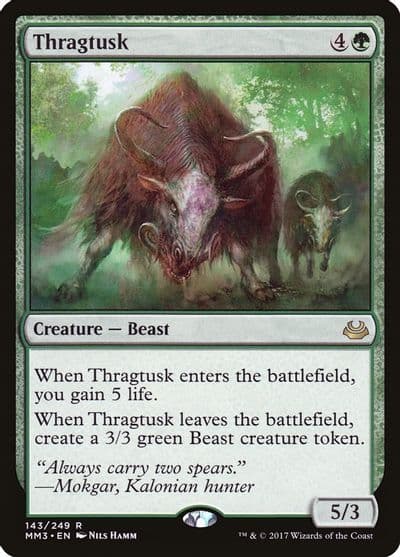 Thragtusk Modern Masters 2017 Magic card
