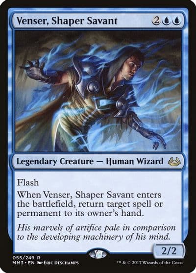Venser Shaper Savant Modern Masters 2017 Magic card