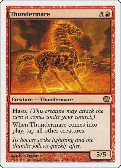 Thundermare 9th Edition Magic card