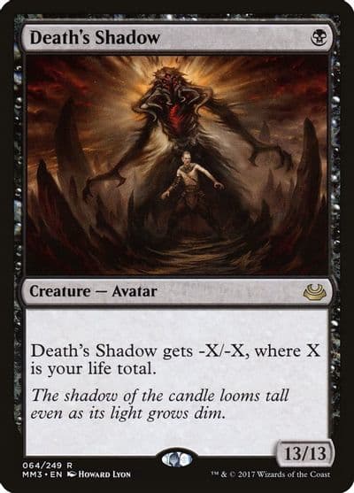 Deaths Shadow Modern Masters 2017 Magic card