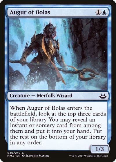 Augur of Bolas Modern Masters 2017 Magic card