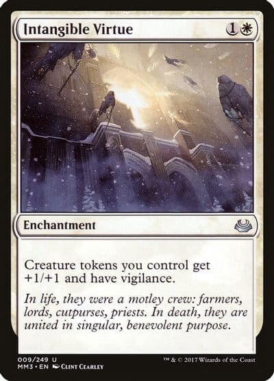 Intangible Virtue Modern Masters 2017 Magic card