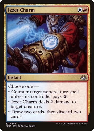 Izzet Charm Modern Masters 2017 Magic card