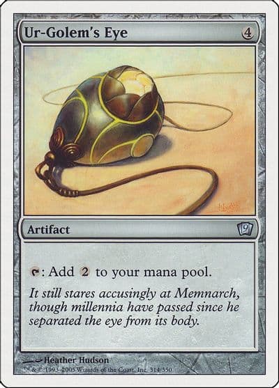 Ur Golems Eye 9th Edition Magic card