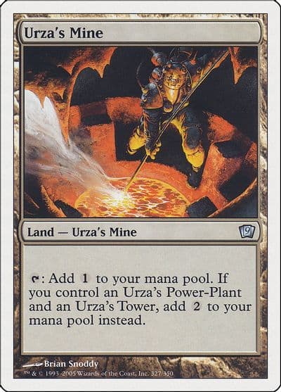 Urzas Mine 9th Edition Magic card