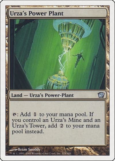 Urzas Power Plant 9th Edition Magic card