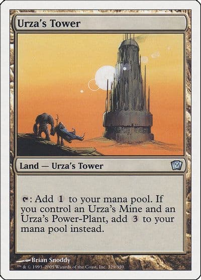 Urzas Tower 9th Edition Magic card