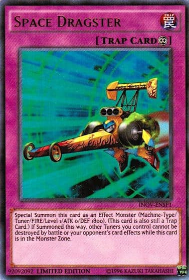 Space Dragster INOV ENSP1 Invasion: Vengeance Yu-Gi-Oh! card