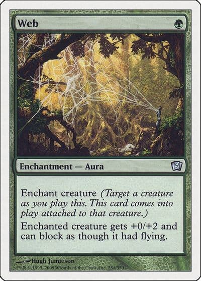 Web 9th Edition Magic card