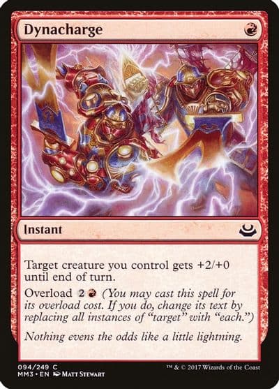 Dynacharge Modern Masters 2017 Magic card