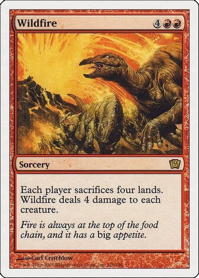 Wildfire 9th Edition Magic card