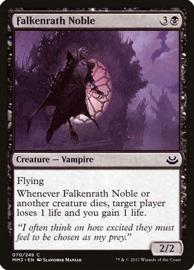 Falkenrath Noble Modern Masters 2017 Magic card