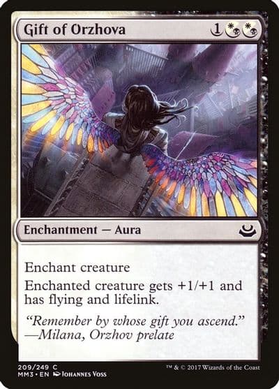 Gift of Orzhova Modern Masters 2017 Magic card