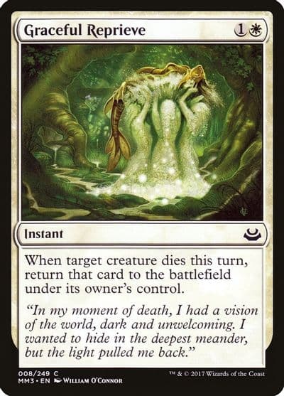Graceful Reprieve Modern Masters 2017 Magic card