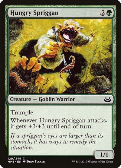 Hungry Spriggan Modern Masters 2017 Magic card