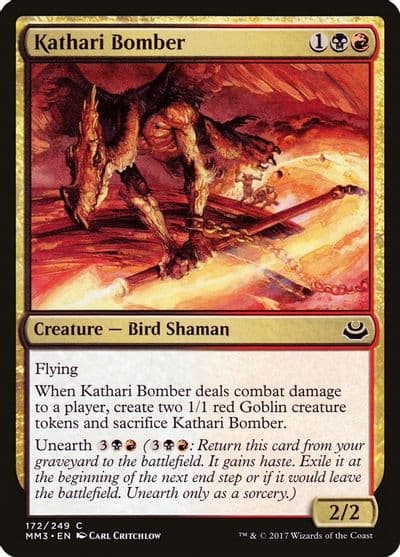 Kathari Bomber Modern Masters 2017 Magic card