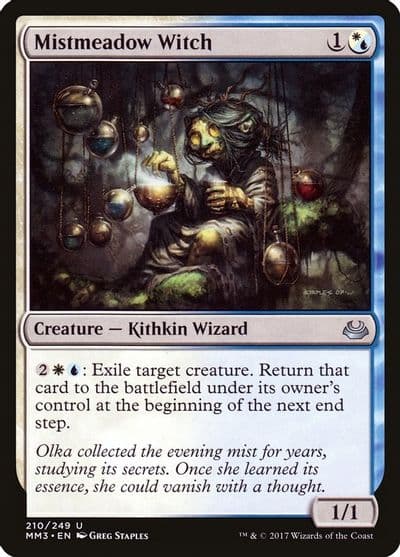 Mistmeadow Witch Modern Masters 2017 Magic card