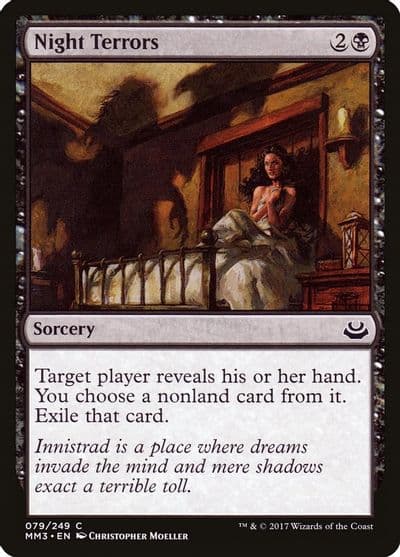 Night Terrors Modern Masters 2017 Magic card