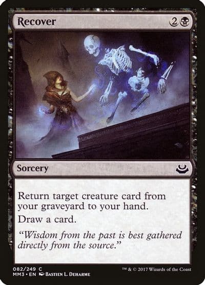 Recover Modern Masters 2017 Magic card