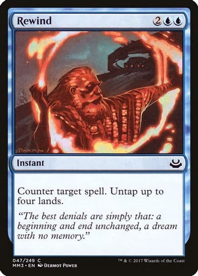 Rewind Modern Masters 2017 Magic card