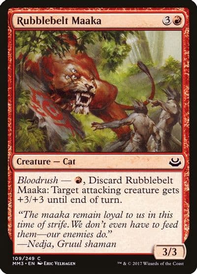 Rubblebelt Maaka Modern Masters 2017 Magic card