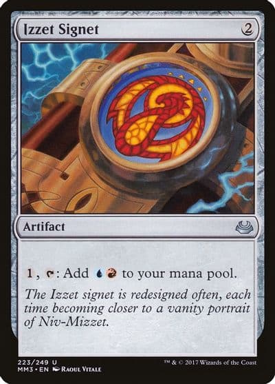 Izzet Signet Modern Masters 2017 Magic card