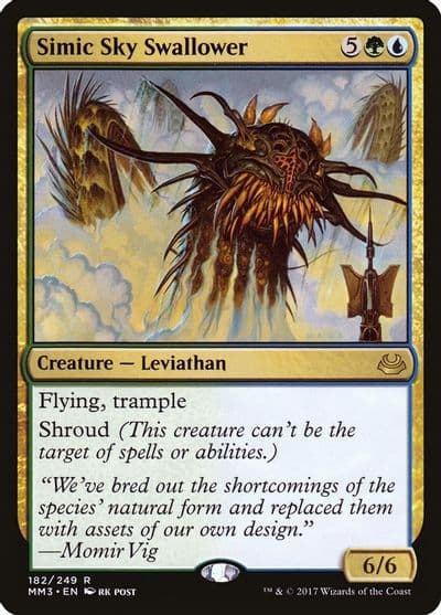 Simic Sky Swallower Modern Masters 2017 Magic card