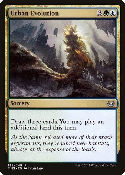 Urban Evolution Modern Masters 2017 Magic card