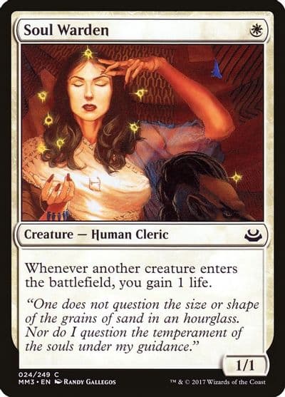 Soul Warden Modern Masters 2017 Magic card