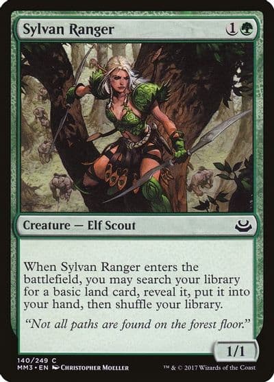 Sylvan Ranger Modern Masters 2017 Magic card
