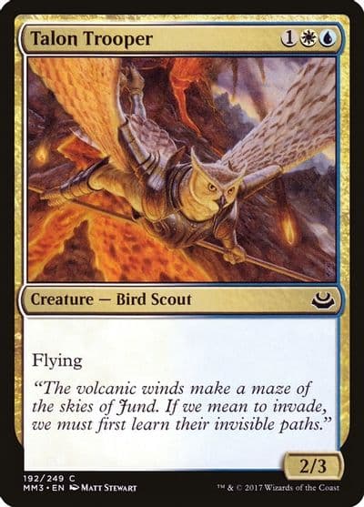 Talon Trooper Modern Masters 2017 Magic card
