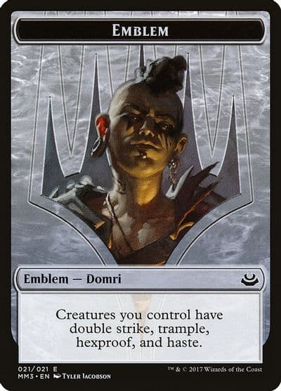 Emblem Domri Rade Modern Masters 2017 Magic card
