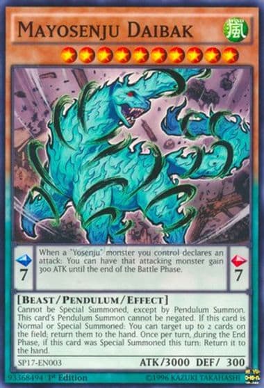 Mayosenju Daibak Starfoil Star Pack - Battle Royal Yu-Gi-Oh! card