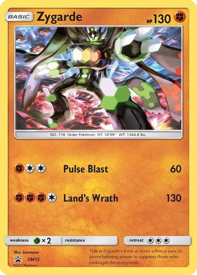 Zygarde - SM15 SM Promos Pokemon card