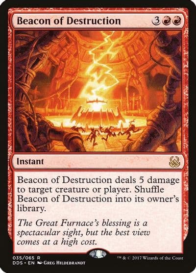 Beacon of Destruction Duel Decks: Mind vs. Might Magic card