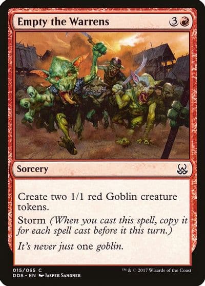 Empty the Warrens Duel Decks: Mind vs. Might Magic card