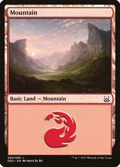 Mountain 060 Duel Decks: Mind vs. Might Magic card